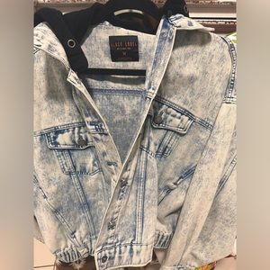 Bomber jacket denim